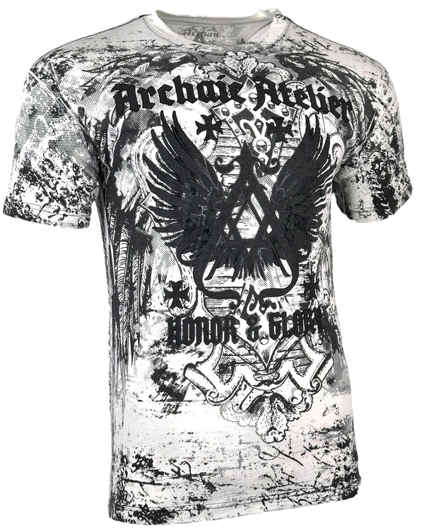 Archaic By Affliction Men's T-shirt Achilles **