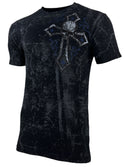 Xtreme Couture By Affliction Men's T-shirt Stone Warrior