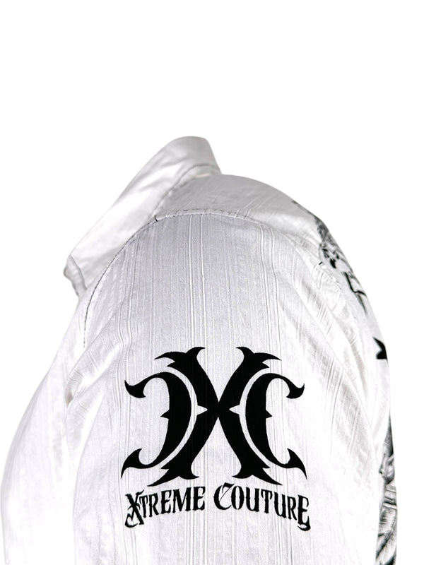Xtreme Couture by Affliction Men's Button Down Shirt Spareten