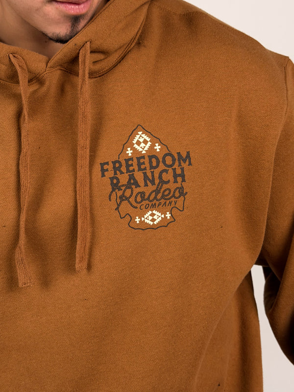Freedom Ranch Men's Hoodie Arrowhead