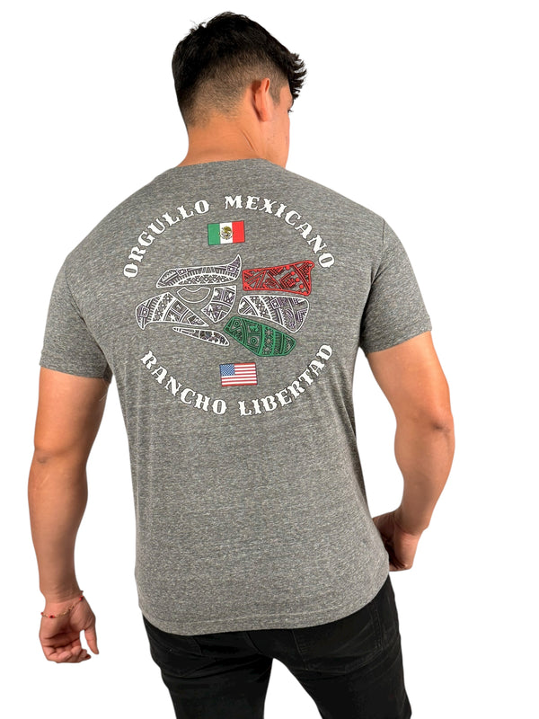 Freedom Ranch Men's T-shirt Orgullo Mexicano