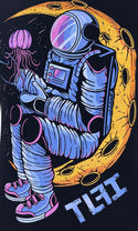 TLFI Men' T-shirt Astronaut Moon
