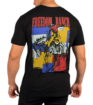 Freedom Ranch Men's T-shirt Geo Rider