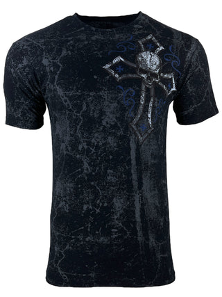 Xtreme Couture By Affliction Men's T-shirt Stone Warrior