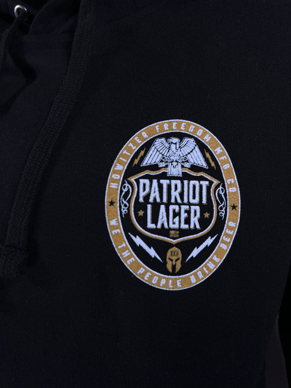 Howitzer Style Men's Hooded Sweatshirt Lager Military Grunt MFG