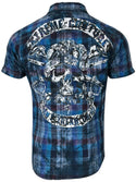 Xtreme Couture by Affliction Men's Button Down Shirt Dont Tread