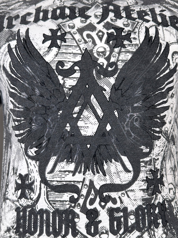 Archaic By Affliction Men's T-shirt Achilles **