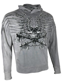Xtreme Couture By Affliction Men's Hoodie Iron Bones **