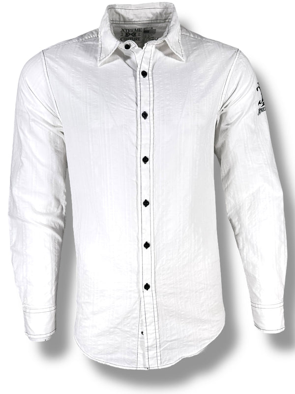 Xtreme Couture by Affliction Men's Button Down Shirt Spareten