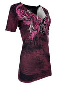 Archaic by Affliction Women's T-Shirt Brave Girl