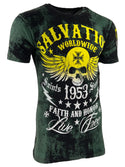 Archaic by Affliction Men's T-Shirt Black Tide