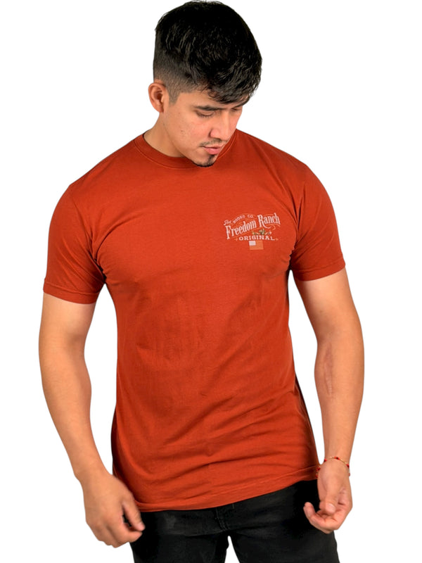Freedom Ranch Men's T-shirt Rodeo Co