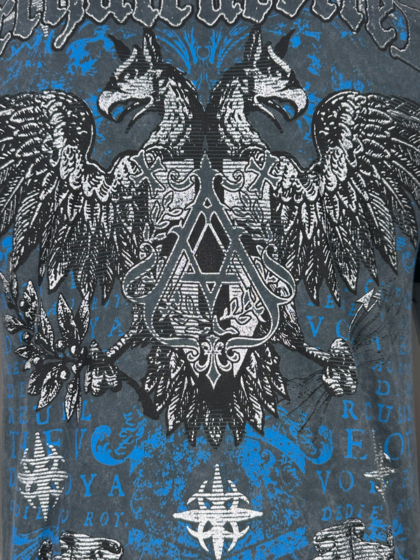 Archaic by Affliction Men's T-Shirt Calcium