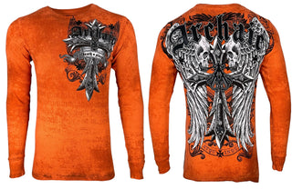 Archaic by Affliction Men's Thermal Shirt Lustrous