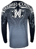 Xtreme Couture by Affliction Men's Thermal Shirt  INDUSTRIALIZED
