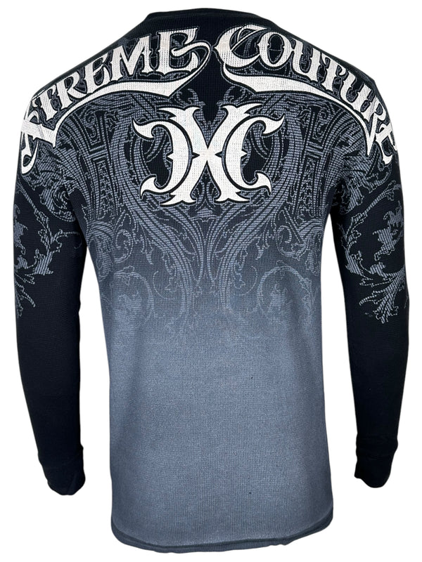 Xtreme Couture by Affliction Men's Thermal Shirt  INDUSTRIALIZED