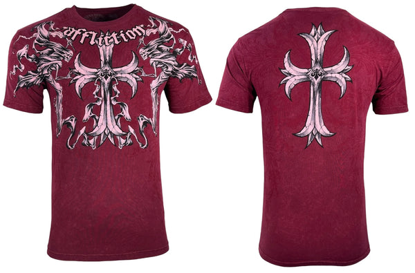 Affliction Men's T-shirt Jump