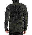 Affliction Men's Zip Up Hoodie Ac Ayahuasca