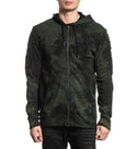 Affliction Men's Zip Up Hoodie Ac Ayahuasca