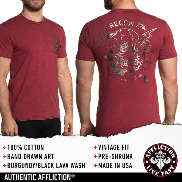 Affliction Men's T-shirt FD RECON