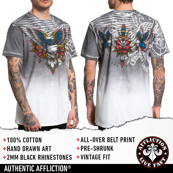 Affliction Men's T-shirt Eternal Pride ^^