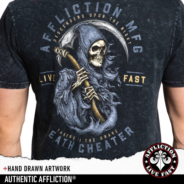 Affliction Men's T-shirt Grave Takers