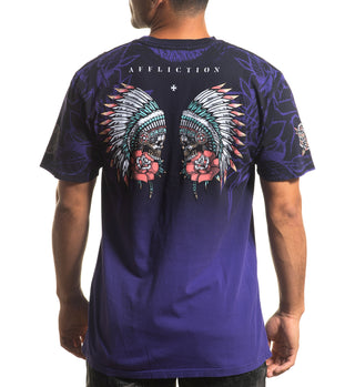 Affliction Men's T-shirt Thunder Sky