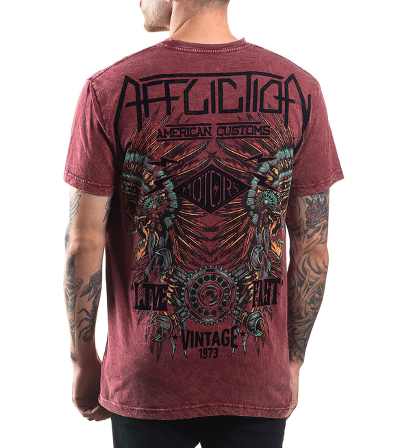 Affliction Men's T-shirt AC Ignition ^^