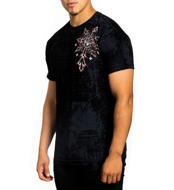 Affliction Men's T-shirt RETRIBUTION