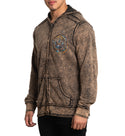 Affliction Men's Hoodie Rustproof Zip Up Hood ^^