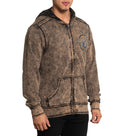 Affliction Men's Hoodie Rustproof Zip Up Hood ^^