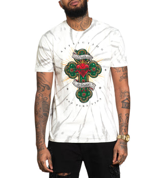 Affliction Men's T-shirt Altar Of Gold