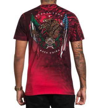 Affliction Men's T-shirt Raza Unida