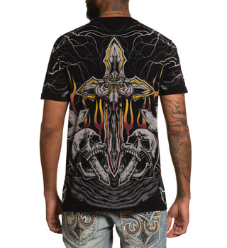 Affliction Men's T-shirt Phantom Fire
