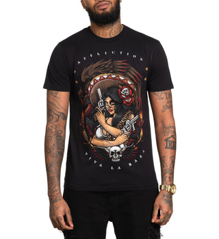 Affliction Men's T-shirt LA Soldadera