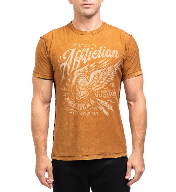 Affliction Men's T-shirt Ac Since 73