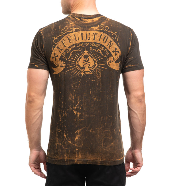 Affliction Men's T-shirt Ac Since 73
