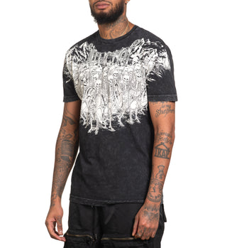 Affliction Men's T-shirt ARMY