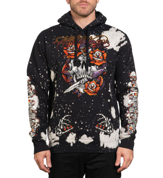 Affliction Men’s Pullover Hoodie Grease Mob