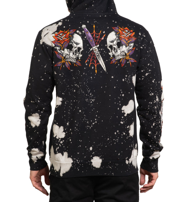 Affliction Men’s Pullover Hoodie Grease Mob