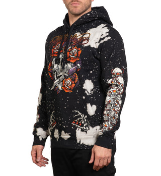 Affliction Men’s Pullover Hoodie Grease Mob