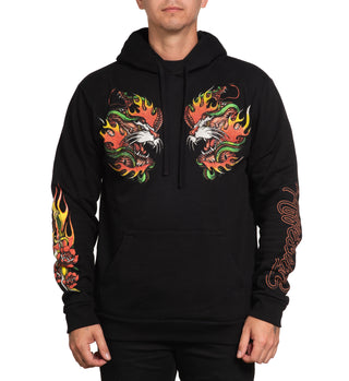 Affliction Men's Hoodie Fire Guide