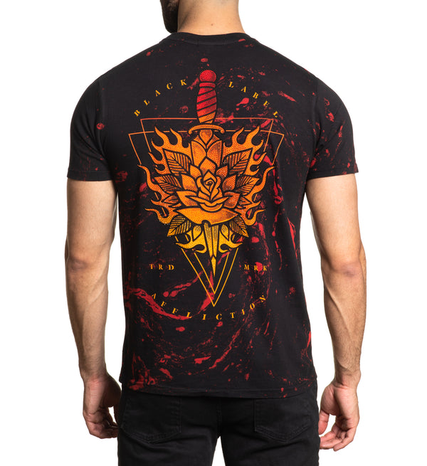 Affliction Men's T-shirt Mystic Dagger
