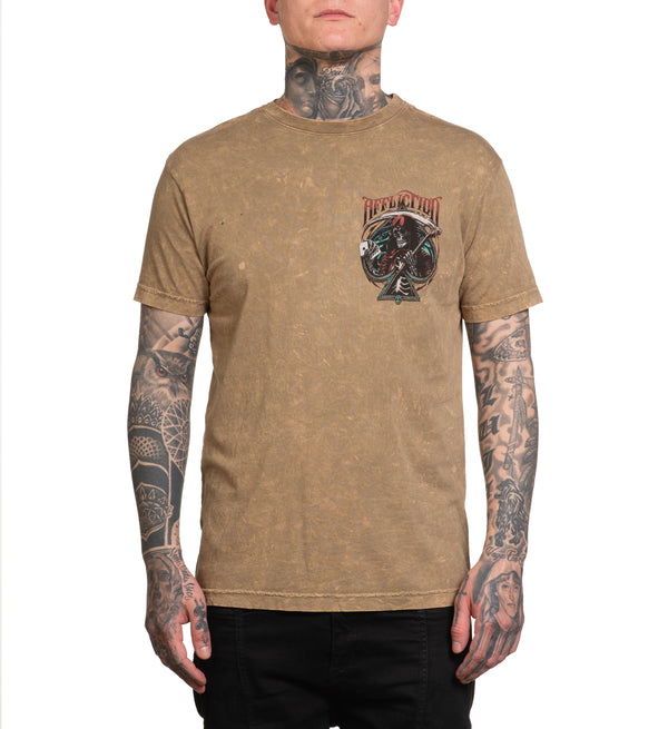 Affliction Men's T-shirt Axes & Aces