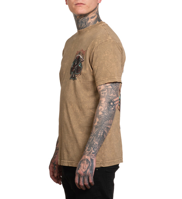 Affliction Men's T-shirt Axes & Aces