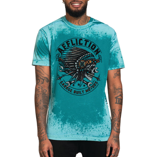 Affliction Men's T-Shirt Ac Motor Repair