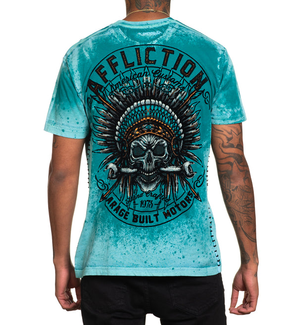 Affliction Men's T-Shirt Ac Motor Repair