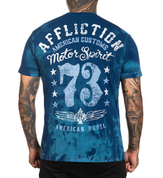 Affliction Men's Reversible T-shirt Ac Rebel  Spirit