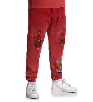 Affliction Men's Sweatpants Heavyweight Toxic Tavern