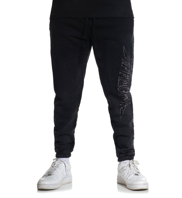 Affliction Men's Sweatpant Heavyweight Black Night      ++*
